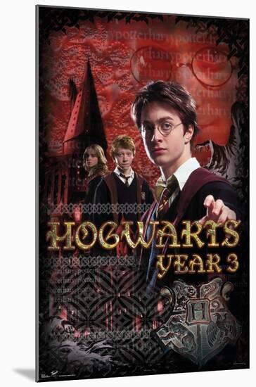 Harry Potter and the Prisoner of Azkaban - Year 3-Trends International-Mounted Poster