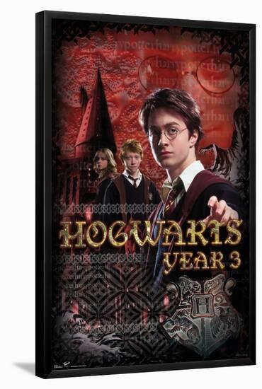 Harry Potter and the Prisoner of Azkaban - Year 3-Trends International-Framed Poster