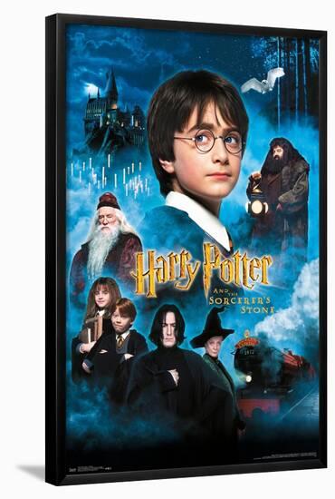 Harry Potter and the Sorcerer's Stone - Candles One Sheet-Trends International-Framed Poster