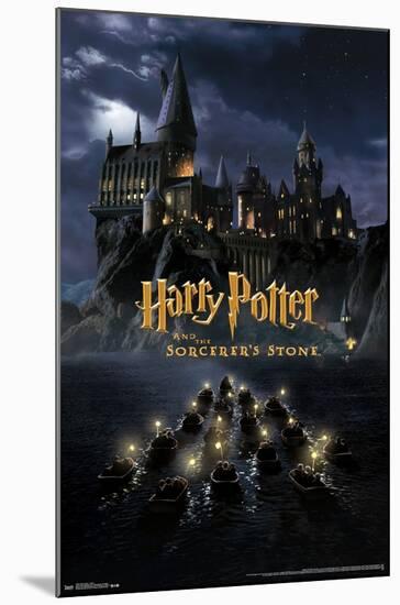 Harry Potter and the Sorcerer's Stone - Castle One Sheet-Trends International-Mounted Poster