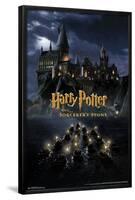 Harry Potter and the Sorcerer's Stone - Castle One Sheet-Trends International-Framed Poster