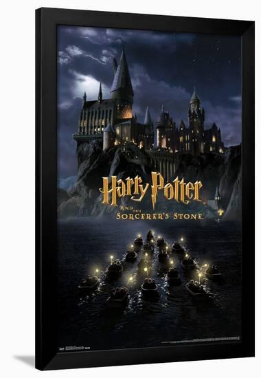 Harry Potter and the Sorcerer's Stone - Castle One Sheet-Trends International-Framed Poster