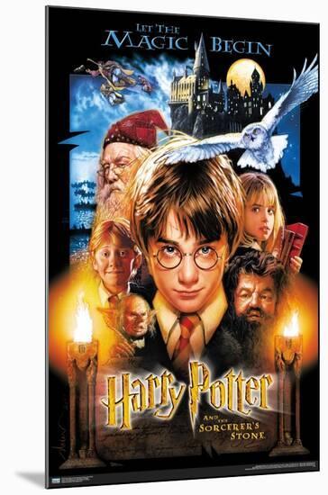 Harry Potter and the Sorcerer's Stone - One Sheet-Trends International-Mounted Poster