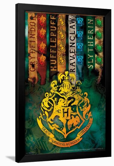 HARRY POTTER - CRESTS-null-Framed Poster