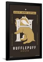 Harry Potter: Darker Arts - Hufflepuff House-Trends International-Framed Poster