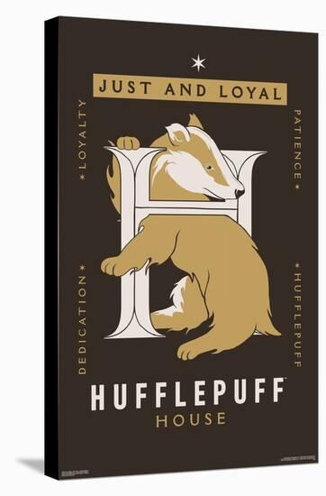 Harry Potter: Darker Arts - Hufflepuff House-Trends International-Stretched Canvas