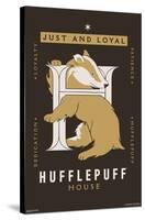 Harry Potter: Darker Arts - Hufflepuff House-Trends International-Stretched Canvas