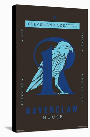 Harry Potter: Darker Arts - Ravenclaw House-Trends International-Stretched Canvas