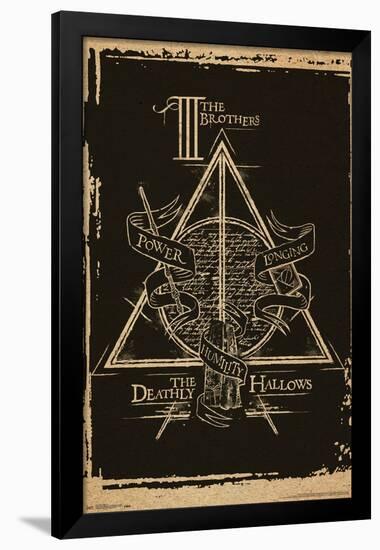 Harry Potter - Deathly Hallows - The Brothers - Symbol-Trends International-Framed Poster