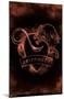 Harry Potter - Gryffindor Crest Magic-Trends International-Mounted Poster