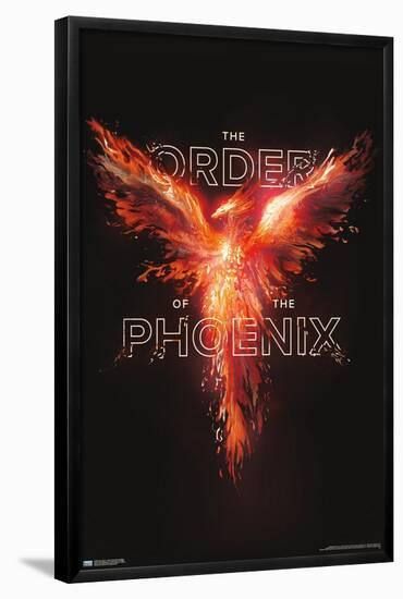 Harry Potter - Order of the Phoenix Magic-Trends International-Framed Poster