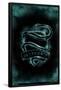 Harry Potter - Slytherin Crest Magic-Trends International-Framed Poster