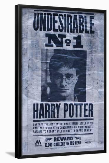 Harry Potter - Undesirable-null-Framed Standard Poster