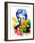 Harry Potter Watercolor I-Jack Hunter-Framed Art Print