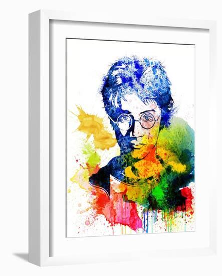 Harry Potter Watercolor I-Jack Hunter-Framed Art Print