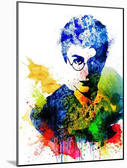 Harry Potter Watercolor-Jack Hunter-Mounted Art Print