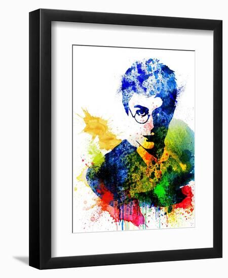 Harry Potter Watercolor-Jack Hunter-Framed Art Print