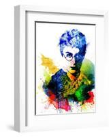 Harry Potter Watercolor-Jack Hunter-Framed Art Print