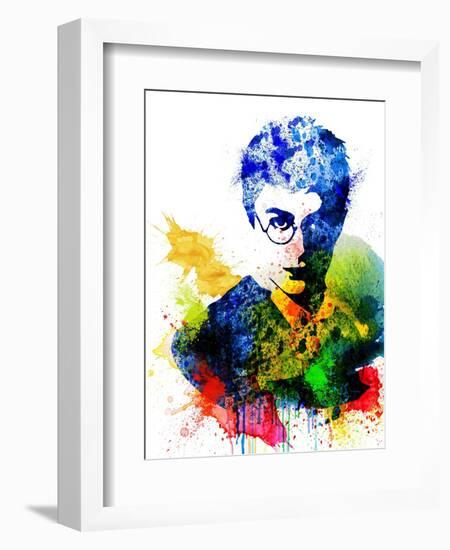 Harry Potter Watercolor-Jack Hunter-Framed Art Print