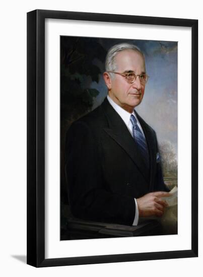 Harry S. Truman. 33rd President of USA-Greta Kempton-Framed Giclee Print