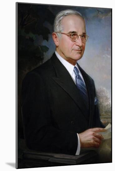 Harry S. Truman. 33rd President of USA-Greta Kempton-Mounted Giclee Print