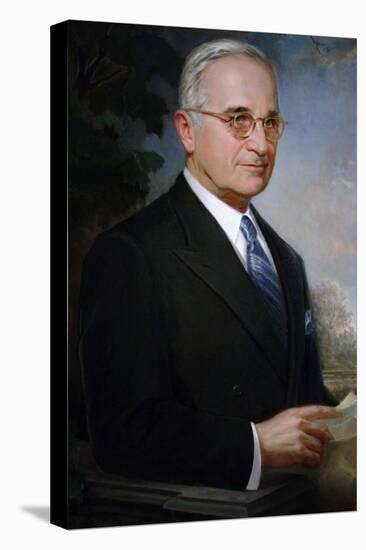Harry S. Truman. 33rd President of USA-Greta Kempton-Stretched Canvas