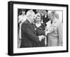 Harry S. Truman Greeting "Ike" Eisenhower and His Wife-null-Framed Photographic Print