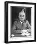 Harry S. Truman Sitting at Desk-Marie Hansen-Framed Premium Photographic Print