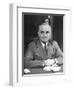 Harry S. Truman Sitting at Desk-Marie Hansen-Framed Photographic Print