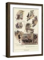 Harry the Tailor-Claude Shepperson-Framed Giclee Print