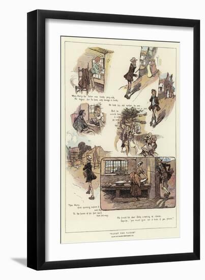 Harry the Tailor-Claude Shepperson-Framed Giclee Print