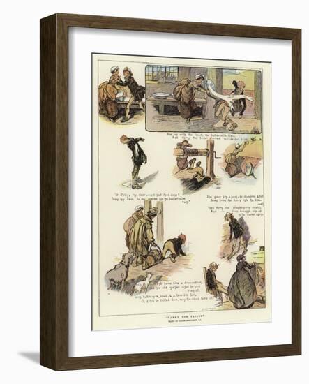 Harry the Tailor-Claude Shepperson-Framed Premium Giclee Print