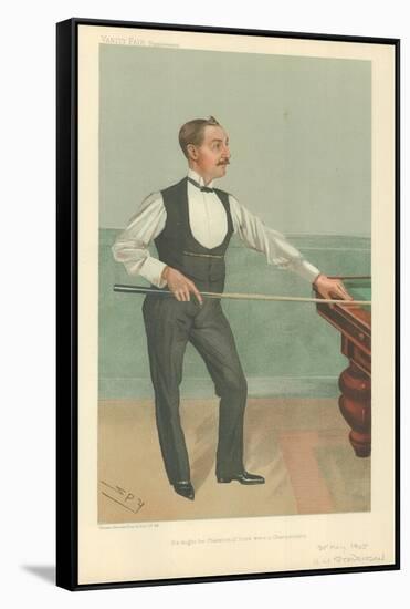 Harry W Stevenson, He Might Be Champion If There Were a Championship, 25 May 1905, Vanity Fair…-Sir Leslie Ward-Framed Stretched Canvas