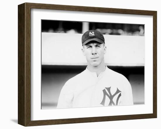 Harry Williams, NY Yankees, Baseball Photo - New York, NY-Lantern Press-Framed Art Print