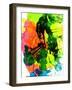 Harry with a Gun Watercolor 1-Lora Feldman-Framed Art Print