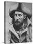 Harry Yount, First Park Ranger of Yellowstone National Park-null-Stretched Canvas