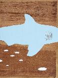 Ocean Style Shark-Hart Hart-Stretched Canvas