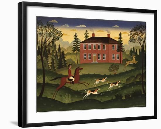 Hart Hunt-Diane Ulmer Pedersen-Framed Art Print