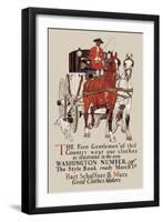 Hart Schaffner and Marx: Good Clothes Makers-null-Framed Art Print