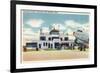 Hartford, Connecticut - Brainard Field Municipal Airport View-Lantern Press-Framed Art Print