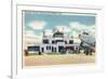 Hartford, Connecticut - Brainard Field Municipal Airport View-Lantern Press-Framed Premium Giclee Print