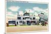 Hartford, Connecticut - Brainard Field Municipal Airport View-Lantern Press-Mounted Premium Giclee Print