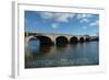 Hartford, Connecticut - Bulkeley Bridge-Lantern Press-Framed Art Print