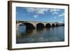 Hartford, Connecticut - Bulkeley Bridge-Lantern Press-Framed Art Print