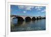 Hartford, Connecticut - Bulkeley Bridge-Lantern Press-Framed Art Print