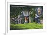 Hartford, Connecticut - Exterior View of the Mark Twain Memorial No. 2-Lantern Press-Framed Premium Giclee Print