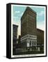 Hartford, Connecticut - Hartford National Bank Building Exterior-Lantern Press-Framed Stretched Canvas