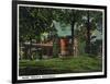 Hartford, Connecticut - Mark Twain's House-Lantern Press-Framed Art Print