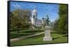 Hartford, Connecticut - Putnam Statue in Bushnell Park-Lantern Press-Framed Stretched Canvas