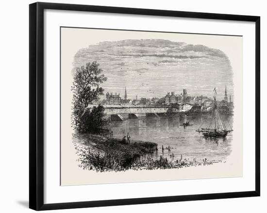 Hartford, Connecticut, USA, 1870S-null-Framed Giclee Print